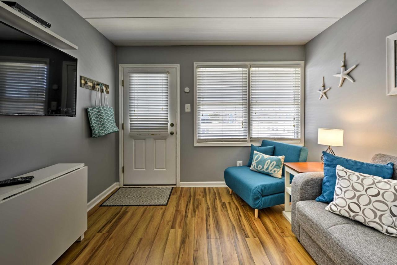 North Wildwood Condo With Pool, Walk To Boardwalk! Ngoại thất bức ảnh