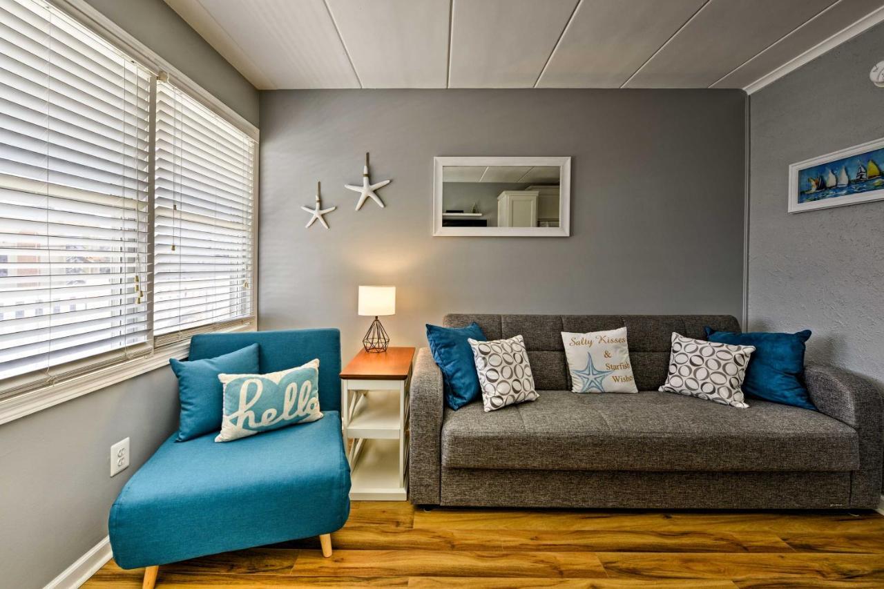 North Wildwood Condo With Pool, Walk To Boardwalk! Ngoại thất bức ảnh
