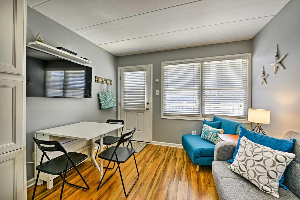 North Wildwood Condo With Pool, Walk To Boardwalk! Ngoại thất bức ảnh