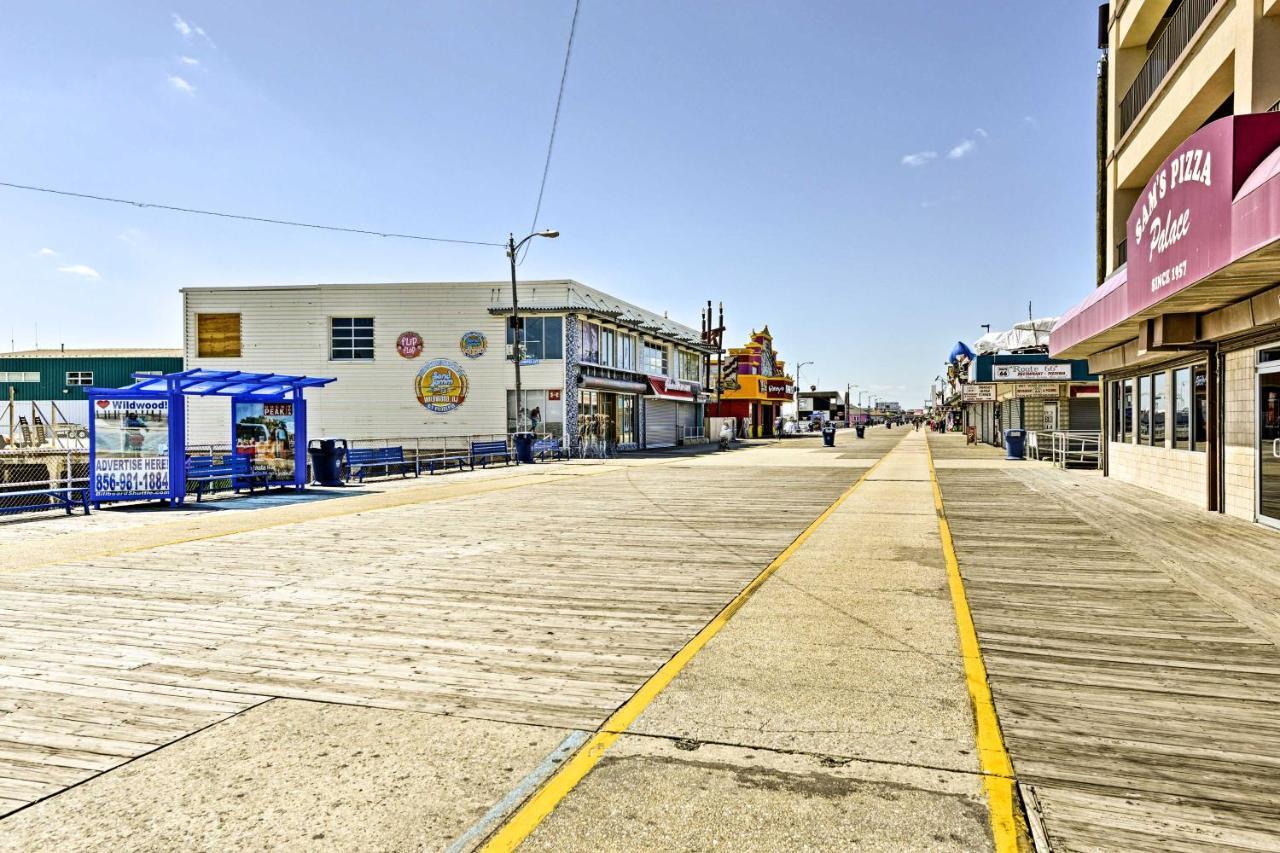 North Wildwood Condo With Pool, Walk To Boardwalk! Ngoại thất bức ảnh